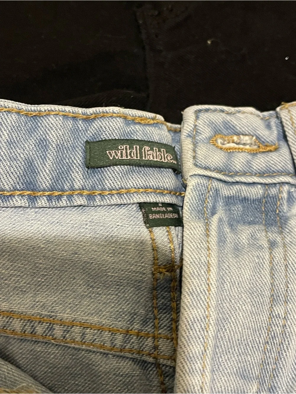 5 pair Denim Jean Shorts Mix - Light to Dark Wash